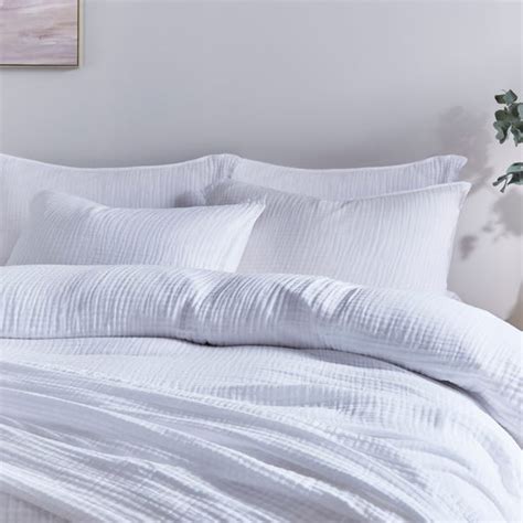 Cotton Muslin Duvet Cover Set Dunelm