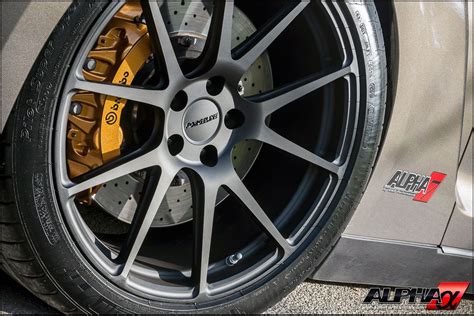 Forgeline One Piece Forged Monoblock Ga1r Finished In Matte Black On