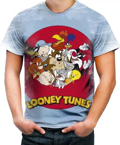 Camiseta Camisa Piu Pernalonga Looney Tunes Taz Frajola 5