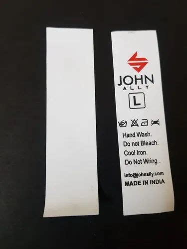 White Self Adhesive Polyester Label Size Inch X Inch At Rs