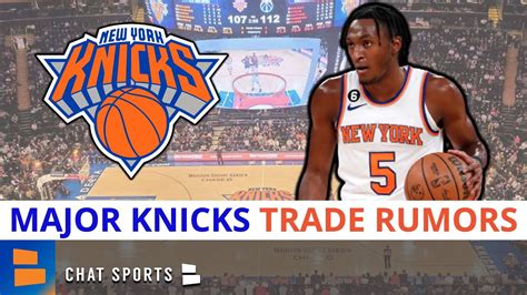 REPORT Knicks TRADING Immanuel Quickley NY Knicks Trade Rumors