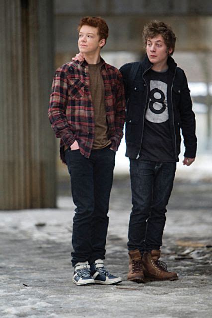 Lip Gallagher From Shameless A Layered Flannel And Cool T Shirt Could