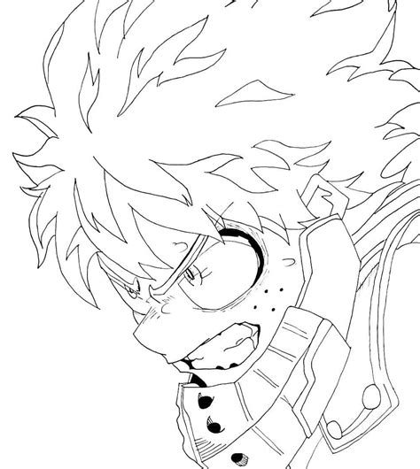 Desenhos De Izuku Midoriya Para Colorir Pintar E Imprimir