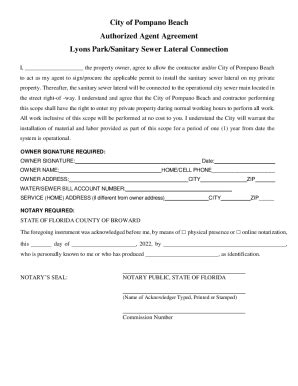 Fillable Online Owner Builder Statement Affidavit City Of Pompano