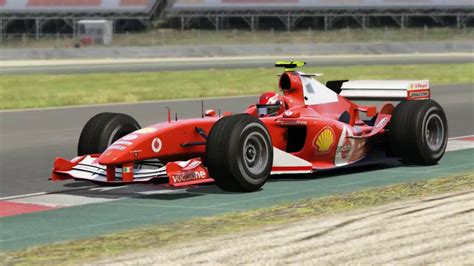 Assetto Corsa Kunos Ferrari F2004 Hotlaps At Barcelona Youtube