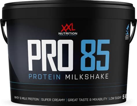 Protein Poeder Pro 85 5000g XXL Nutrition Vanille Bol