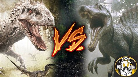 Spinosaurus Vs Indominus Rex Jurassic World 2 Youtube