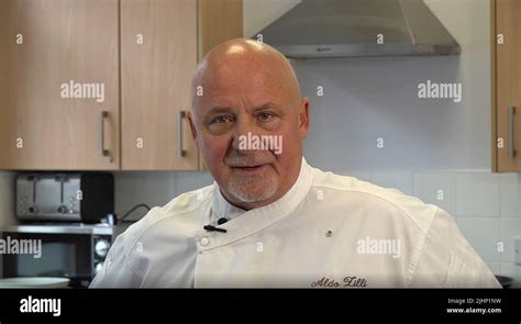 Screen Grab Taken From A Pa Video Of Celebrity Chef And Centrepoint Ambassador Aldo Zilli Who