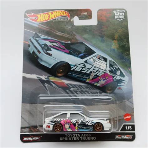 HOT WHEELS TOYOTA Ae86 Sprinter Trueno Car Culture Mountain Drifters