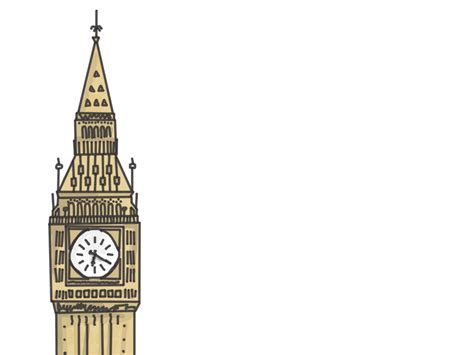 London Clock Tower Drawing at GetDrawings | Free download