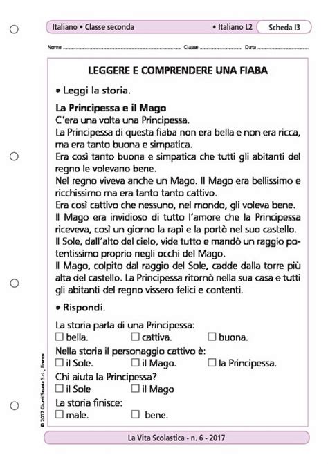 Leggere E Comprendere Una Fiaba Giunti Scuola