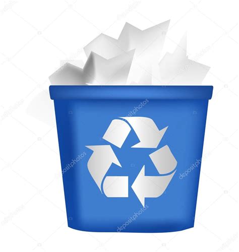 Icono de papelera de reciclaje vector gráfico vectorial