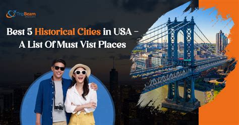 Best 5 Historical Cities in USA - A List Of Must Visit Places