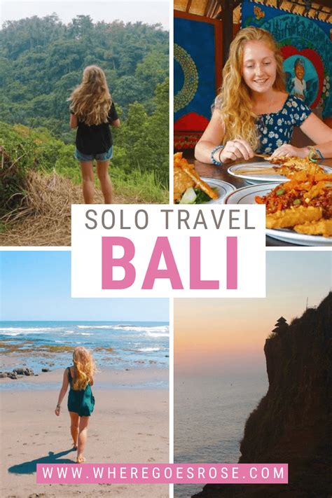 Solo Female Travel In Bali How To Make The Most Of It Where Goes Rose