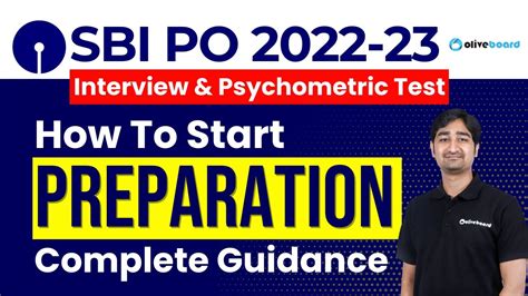 How To Start SBI PO Interview Psychometric Test Preparation 2022 23