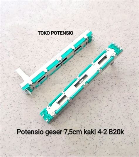 Jual POTENSIO GESER 7 5CM B20K KAKI 4 2 Di Lapak Kusmiatun TOKO