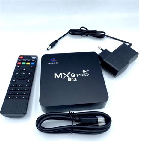 Tv Box Android MXQ PRO Ultra HD 10K UCD CPU 4 Core 64 Bit 8GB RAM