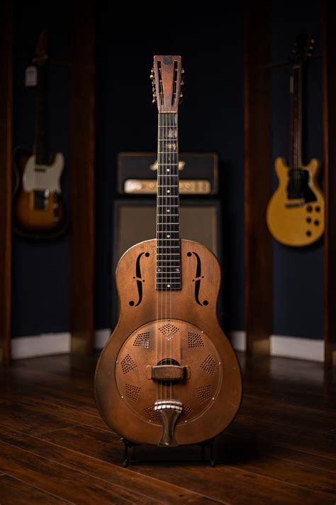 1930 National Triolian Resonator Guitar Triolian Walt Grace Vintage