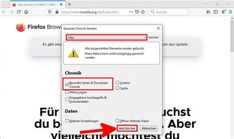 Browser Verlauf L Schen So Geht S