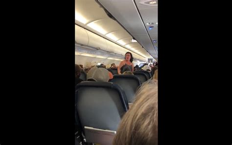 Spirit Airlines Passenger Has Meltdown After Us Flight Diverted Video