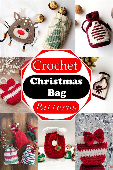 Free Crochet Christmas Bag Patterns For