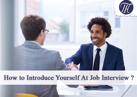 Tips On How To Introduce Yourself At A Job Interview