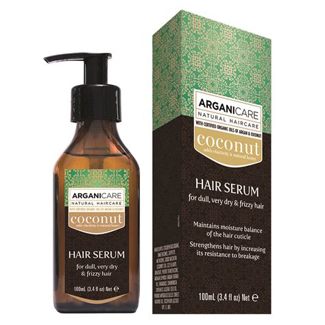 Arganicare Coconut Hair Serum For Dull Very Dry Fizzy Hair