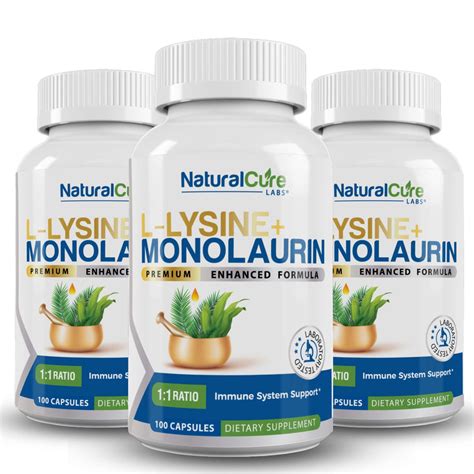 L-Lysine + Monolaurin 1:1 Ratio – Natural Cure Labs