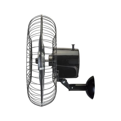 Ventilador Oscilante De Parede Steel Cm Preto Premium Ventisol Na