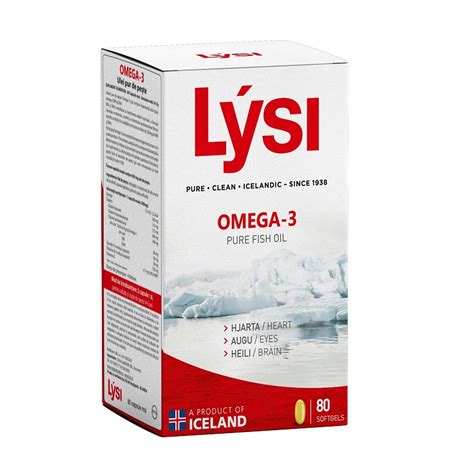 Omega 3 Cu Ulei Pur De Peste 80 Capsule Lysi Bebe Tei