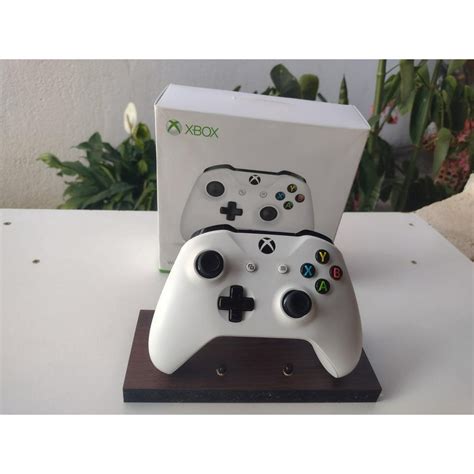 Controle Joystick Xbox One S Branco S Fio P2 100 Original Seminovo C