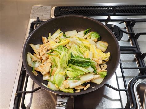 鶏むね肉と白菜のスタミナ炒め 魚料理と簡単レシピ