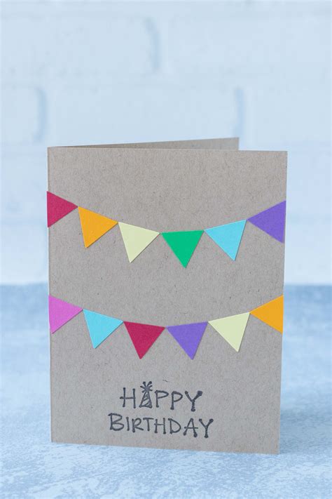 Simple Birthday Card Ideas For Kids