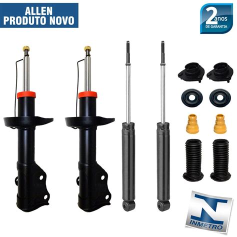 Jogo 04 Amortecedores New Civic 2006 Até 2012 Kit da Suspensão