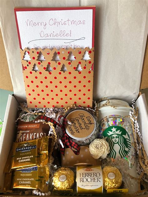 Deluxe Personalized Starbucks Coffee T Box Coffee Addict Etsy