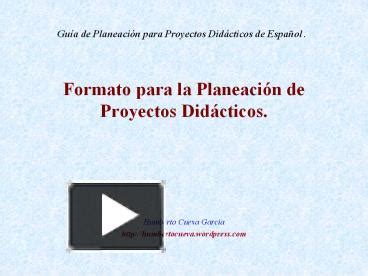 PPT Formato Para La Planeaci PowerPoint Presentation Free To