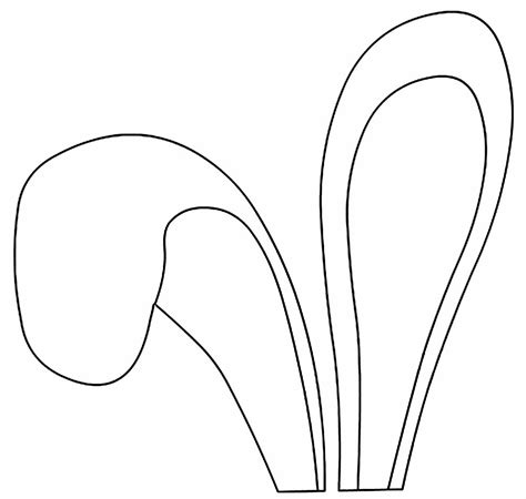 Раскраски ушки