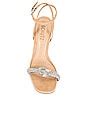 Schutz Peaky Sandal In Light Nude Revolve