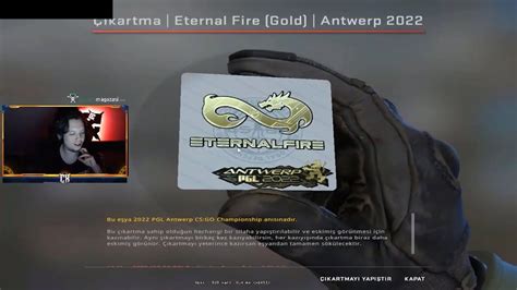 Calyx Eternal Fire Sticker A Iyor Csgo Youtube