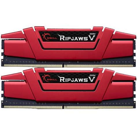 16GB G Skill RipJaws V Rot DDR4 2666 DIMM CL15 Dual Kit DDR4 2666