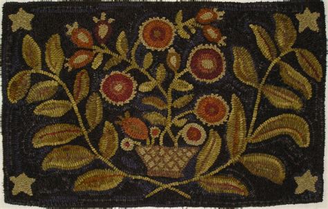 Polly Minnick Rug From New Book Hooked Rugs Primitive Rug Hooking