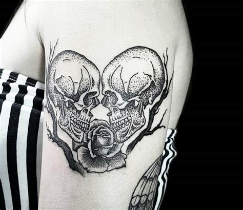 Skulls tattoo by Ilaria Tattoo Art | Post 20666