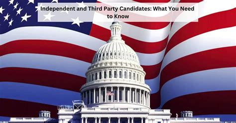 Independent or Third party Candidates 2024 List