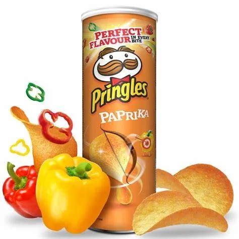 Pringles Hot Paprika 165g Potato Crisps Wholesale Buy Food Snack Chips Patatine Pringles