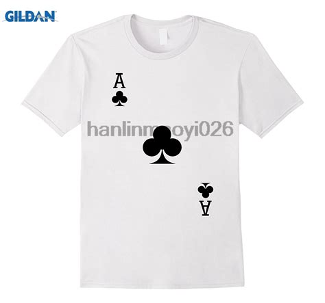 Ace Of Clubs Playing Card Costume T Shirt In T Shirts From Men S