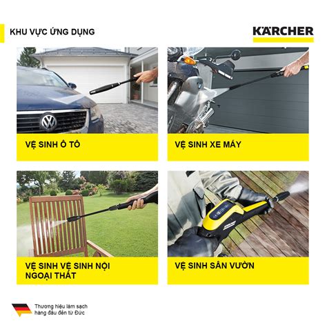 Review Máy xịt rửa xe Karcher K3 Deluxe Premium động cơ từ