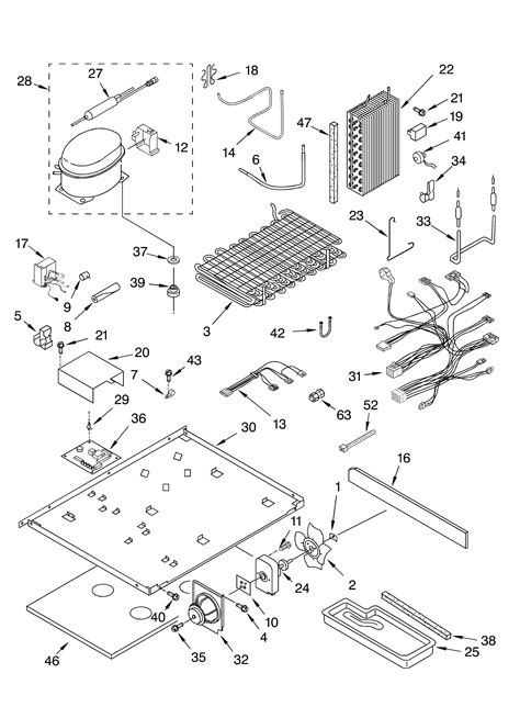 Kitchenaid Refrigerator Parts Manual Dandk Organizer