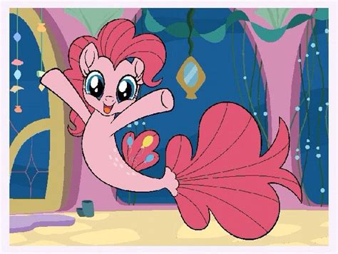 Pinkie pie mermaid