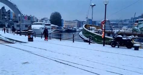 Bristol snow update as city to be hit with sub-zero temperatures this week - Bristol Live