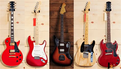 Electric Guitar Body Shapes And Styles Explained